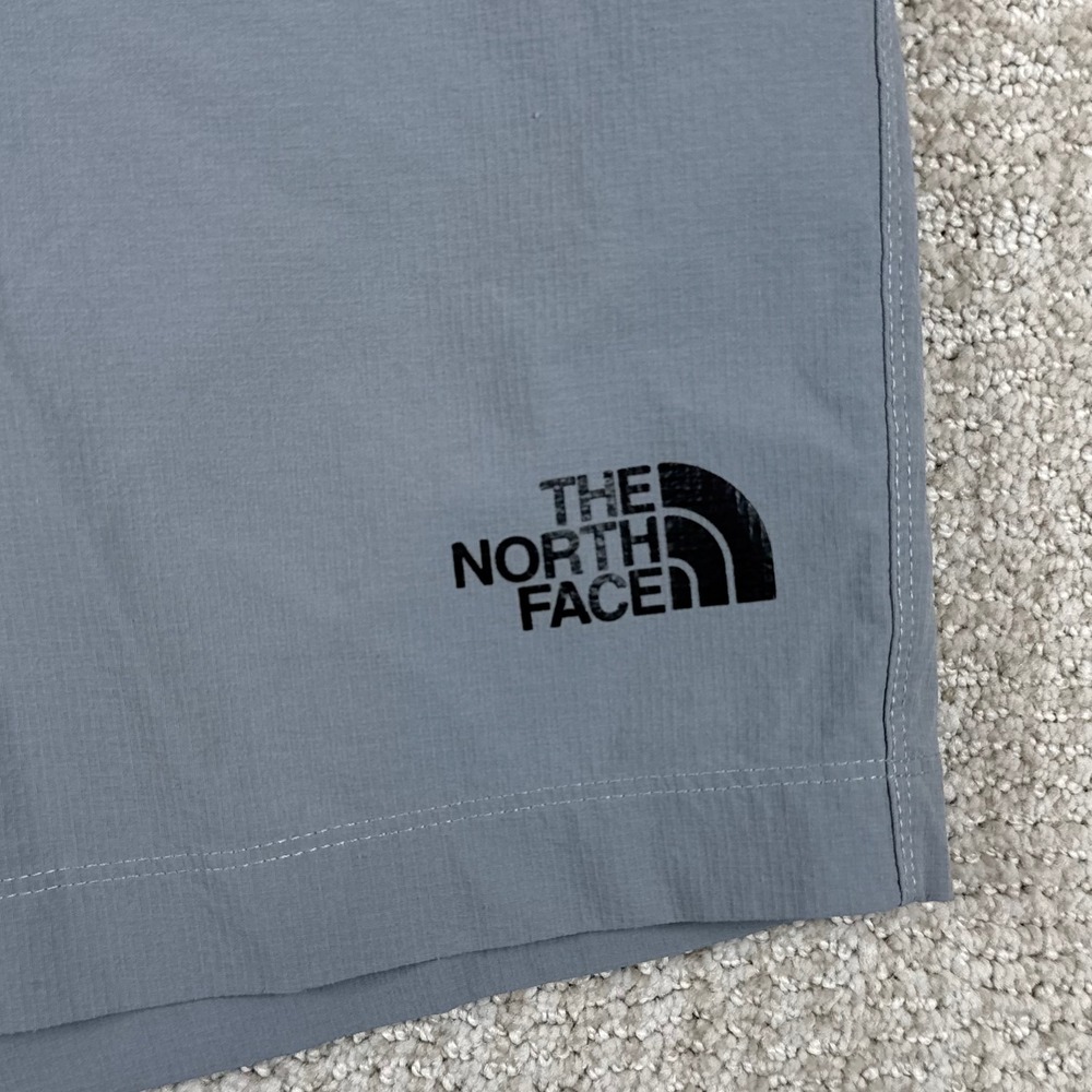 The North Face Men Large Bardenas 11" Gray FlashDry Summit Stretch Hiking Shorts - Picture 3 of 8